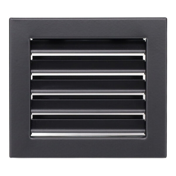 Ventlab Lamellengitter feststehend 190 x 170 mm, schwarz