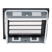 Ventlab Lamellengitter feststehend 190 x 170 mm, schwarz