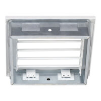 Ventlab Lamellengitter feststehend 190 x 170 mm, wei&szlig;