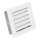 Ventlab Lamellengitter feststehend 190 x 170 mm, weiß