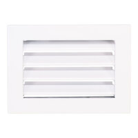 Ventlab Lamellengitter feststehend 200 x 145 mm, weiß