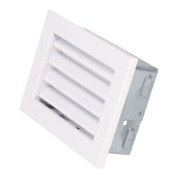 Ventlab Lamellengitter feststehend 200 x 145 mm, weiß