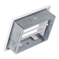 Ventlab Lamellengitter feststehend 200 x 145 mm, wei&szlig;