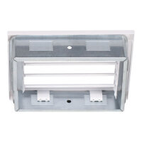 Ventlab Lamellengitter feststehend 200 x 145 mm, wei&szlig;