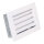 Ventlab Lamellengitter feststehend 200 x 145 mm, weiß