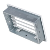 Ventlab Lamellengitter feststehend 240 x 170 mm, wei&szlig;