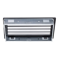 Ventlab Lamellengitter feststehend 325 x 170 mm, schwarz