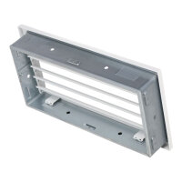 Ventlab Lamellengitter feststehend 325 x 170 mm, wei&szlig;