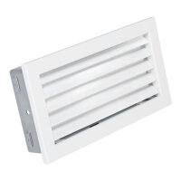 Ventlab Lamellengitter feststehend 325 x 170 mm, wei&szlig;