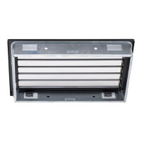 Ventlab Lamellengitter feststehend 325 x 195 mm, schwarz