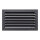 Ventlab Lamellengitter feststehend 325 x 195 mm, schwarz