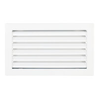 Ventlab Lamellengitter feststehend 325 x 195 mm, weiß