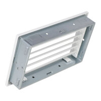 Ventlab Lamellengitter feststehend 325 x 195 mm, wei&szlig;