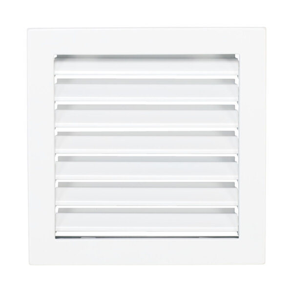 Ventlab Lamellengitter feststehend 220 x 220 mm, weiß