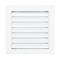 Ventlab Lamellengitter feststehend 220 x 220 mm, weiß