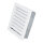 Ventlab Lamellengitter feststehend 220 x 220 mm, weiß