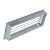 Ventlab Lamellengitter feststehend 450 x 170 mm, wei&szlig;