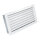 Ventlab Lamellengitter feststehend 450 x 220 mm, weiß