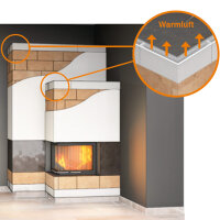 EasyLine Gitter 750 x 101 mm, wei&szlig;