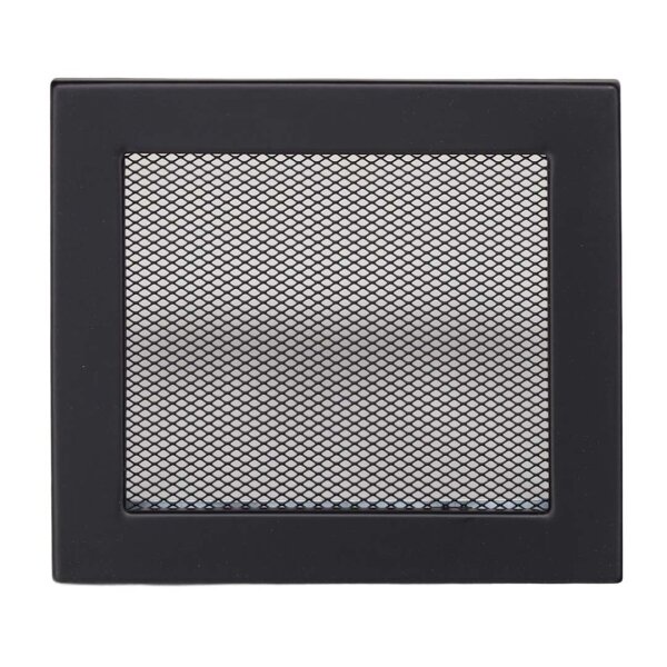 Ventlab Gitter mit Gittergewebe 190 x 170 mm, schwarz