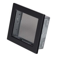 Ventlab Gitter mit Gittergewebe 190 x 170 mm, schwarz