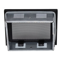 Ventlab Gitter mit Gittergewebe 190 x 170 mm, schwarz