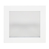 Ventlab Gitter mit Gittergewebe 190 x 170 mm, weiß