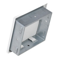 Ventlab Gitter mit Gittergewebe 190 x 170 mm, wei&szlig;