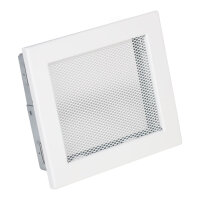 Ventlab Gitter mit Gittergewebe 190 x 170 mm, wei&szlig;