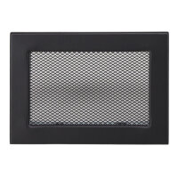Ventlab Gitter mit Gittergewebe 200 x 145 mm, schwarz