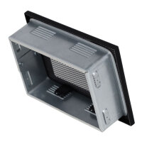 Ventlab Gitter mit Gittergewebe 200 x 145 mm, schwarz