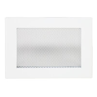 Ventlab Gitter mit Gittergewebe 200 x 145 mm, weiß