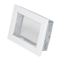 Ventlab Gitter mit Gittergewebe 200 x 145 mm, weiß