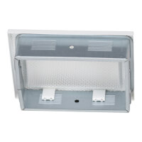 Ventlab Gitter mit Gittergewebe 200 x 145 mm, wei&szlig;