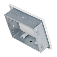 Ventlab Gitter mit Gittergewebe 200 x 145 mm, wei&szlig;