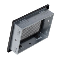 Ventlab Gitter mit Gittergewebe 240 x 170 mm, schwarz