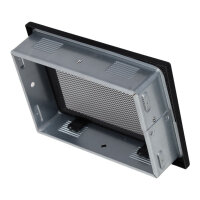 Ventlab Gitter mit Gittergewebe 240 x 170 mm, schwarz