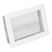 Ventlab Gitter mit Gittergewebe 240 x 170 mm, wei&szlig;