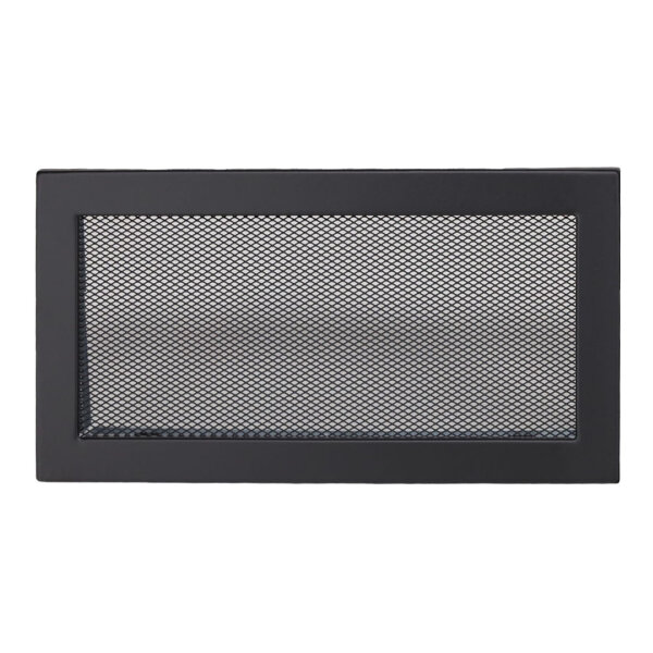 Ventlab Gitter mit Gittergewebe 325 x 170 mm, schwarz