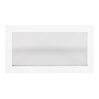 Ventlab Gitter mit Gittergewebe 325 x 170 mm, weiß