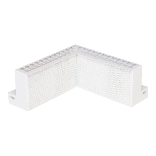 EasyLine Gitter Innenecke 250 x 250 x 101 mm, weiß