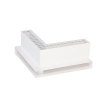 EasyLine Gitter Innenecke 250 x 250 x 101 mm, wei&szlig;