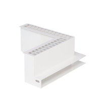 EasyLine Gitter Innenecke 250 x 250 x 101 mm, wei&szlig;