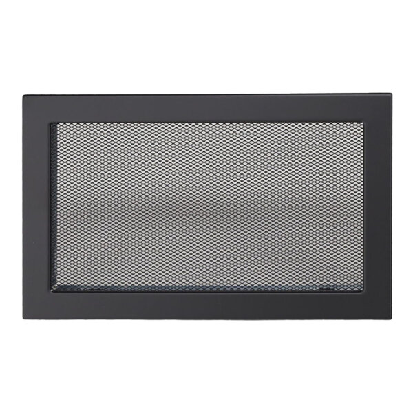 Ventlab Gitter mit Gittergewebe 325 x 195 mm, schwarz