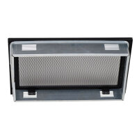 Ventlab Gitter mit Gittergewebe 325 x 195 mm, schwarz