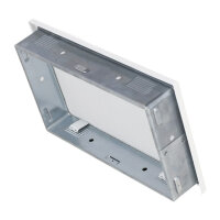 Ventlab Gitter mit Gittergewebe 325 x 195 mm, wei&szlig;