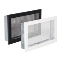 Ventlab Gitter mit Gittergewebe 325 x 195 mm, wei&szlig;