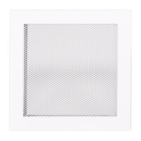 Ventlab Gitter mit Gittergewebe 220 x 220 mm, weiß