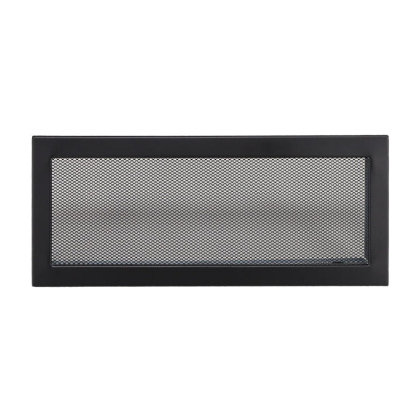 Ventlab Gitter mit Gittergewebe 450 x 170 mm, schwarz