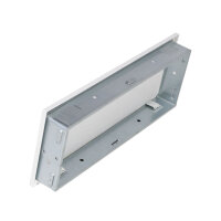 Ventlab Gitter mit Gittergewebe 450 x 170 mm, wei&szlig;